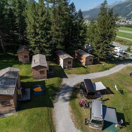 Hotel Camping Gravatscha Samedan Exterior foto