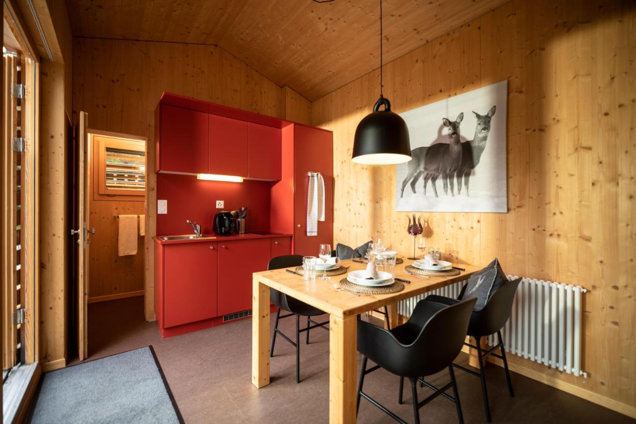 Hotel Camping Gravatscha Samedan Exterior foto