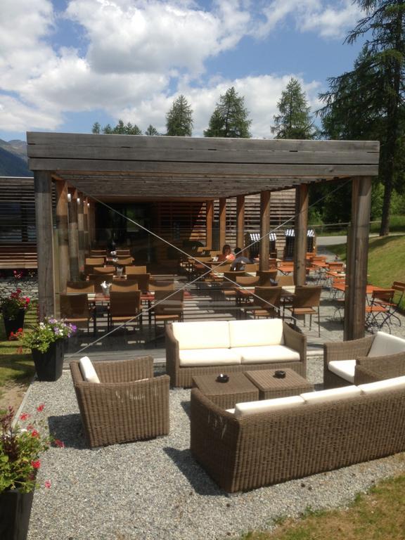 Hotel Camping Gravatscha Samedan Exterior foto
