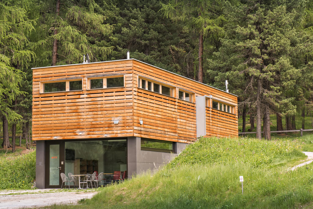 Hotel Camping Gravatscha Samedan Exterior foto
