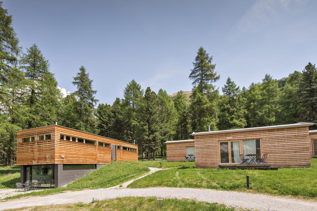 Hotel Camping Gravatscha Samedan Exterior foto