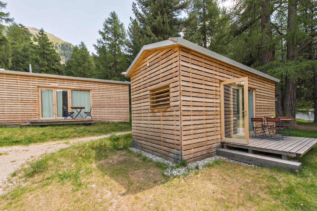 Hotel Camping Gravatscha Samedan Zimmer foto