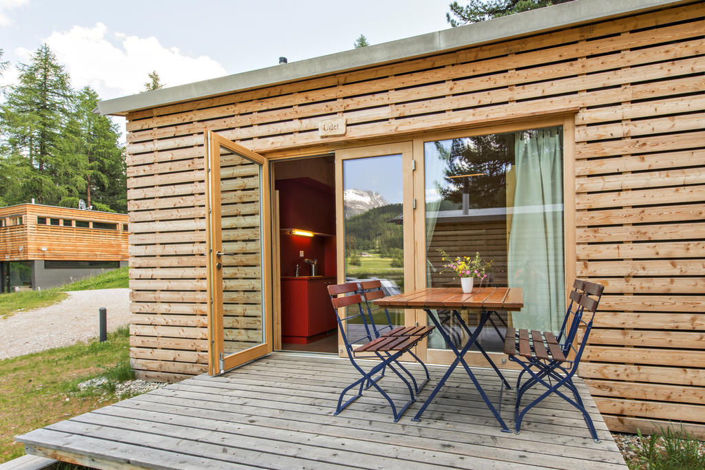 Hotel Camping Gravatscha Samedan Zimmer foto
