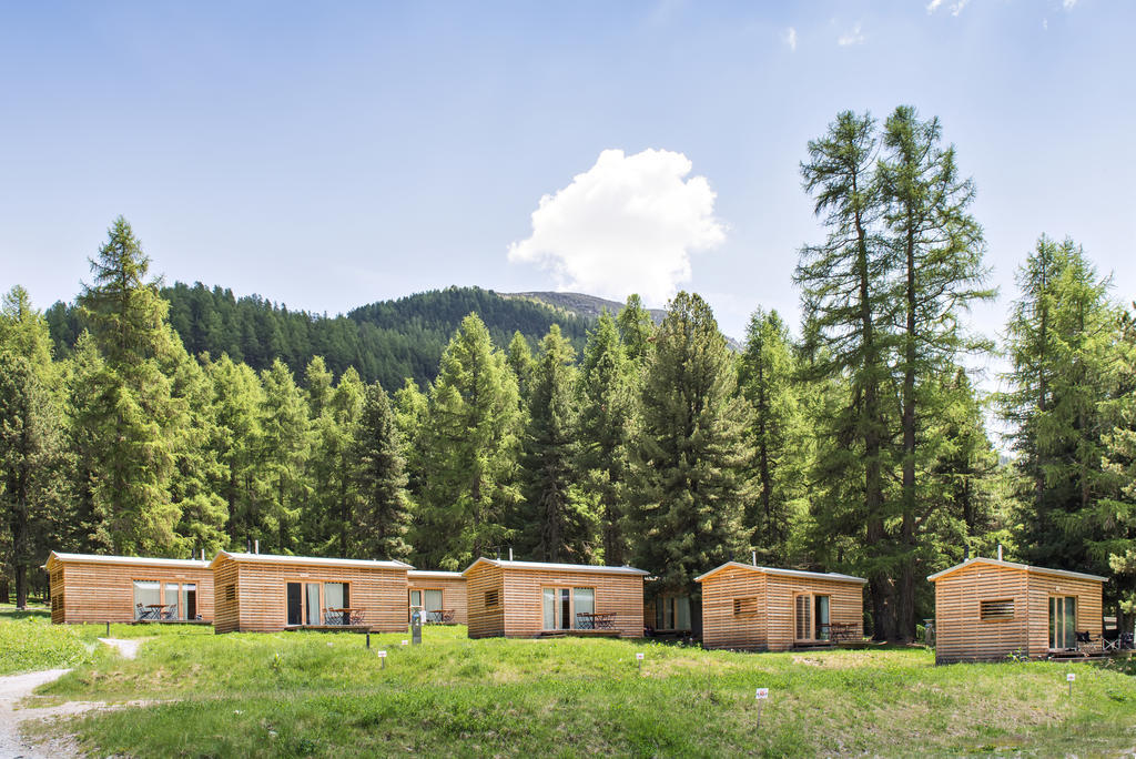 Hotel Camping Gravatscha Samedan Exterior foto