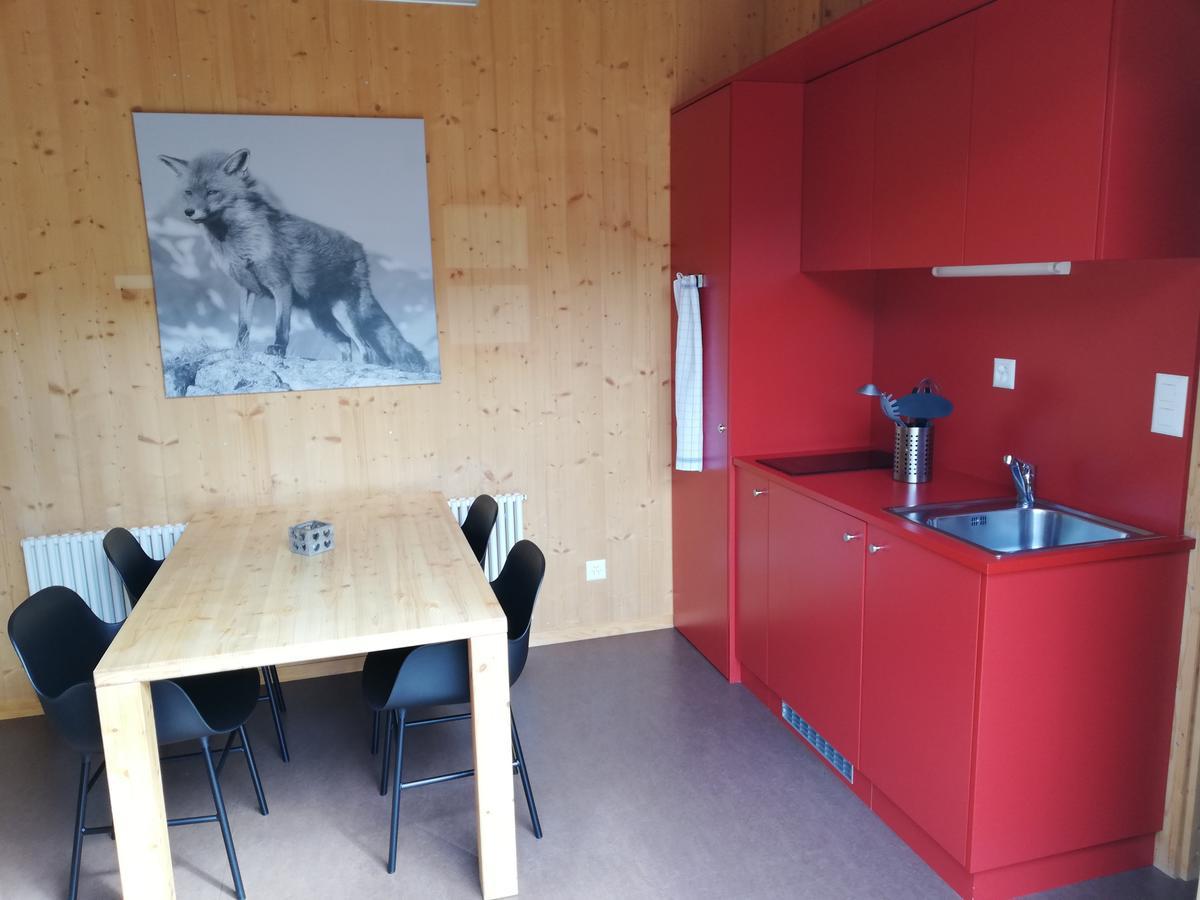 Hotel Camping Gravatscha Samedan Exterior foto