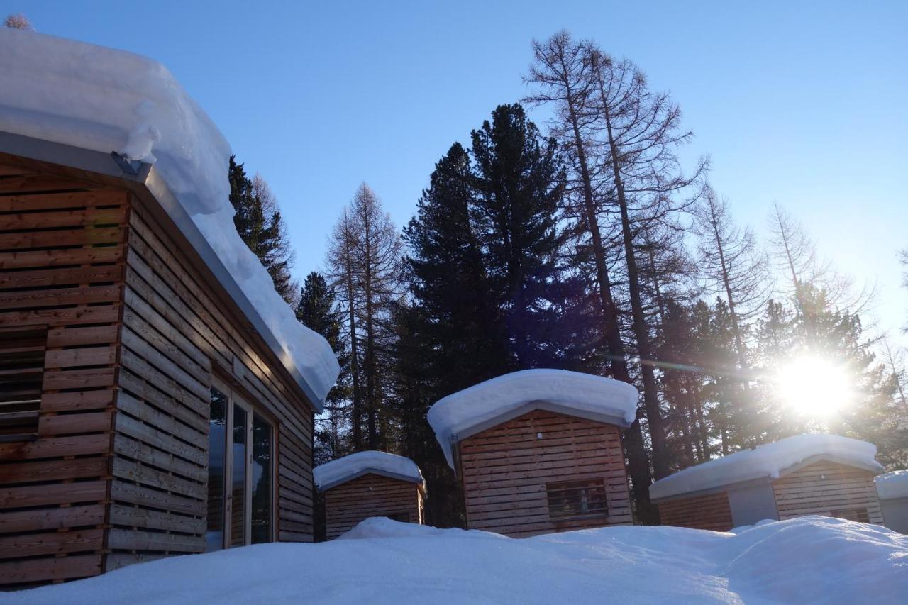 Hotel Camping Gravatscha Samedan Exterior foto