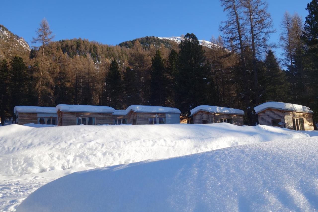 Hotel Camping Gravatscha Samedan Exterior foto
