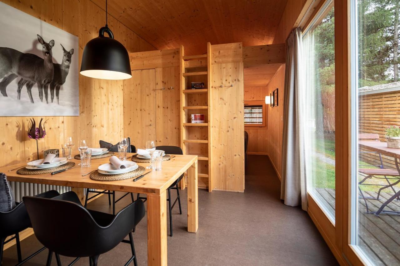 Hotel Camping Gravatscha Samedan Exterior foto